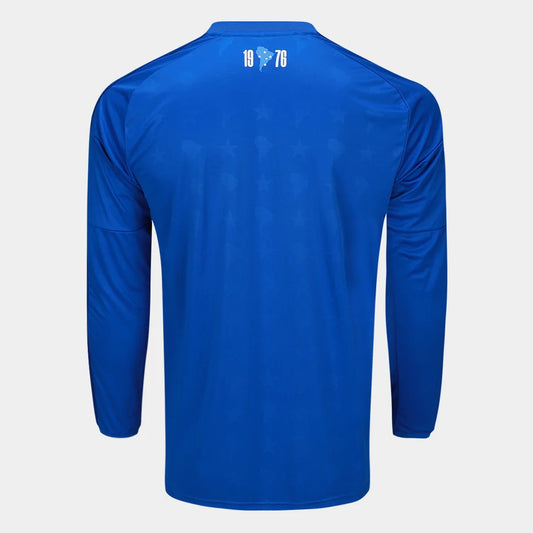 Camisa Cruzeiro I 26/27 Manga Longa - Azul Royal | Futmantos