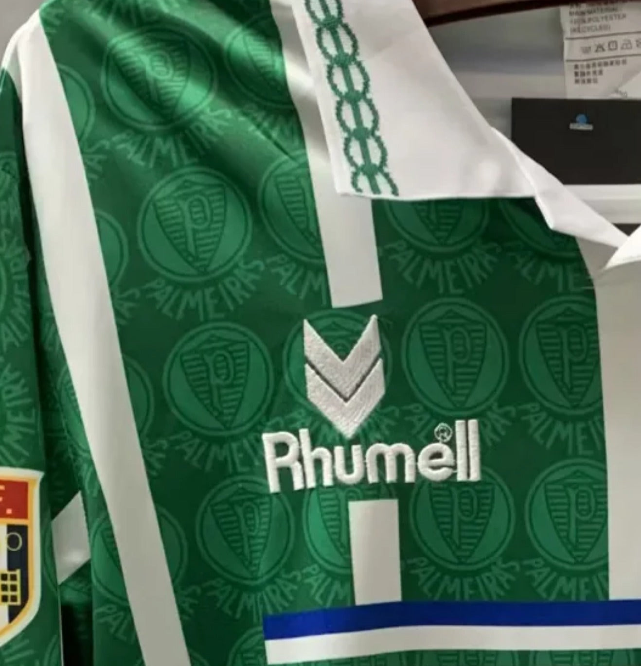 Camisa Palmeiras Retrô 93/94 - Rhumell - Simbolo BORDADO | Futmantos