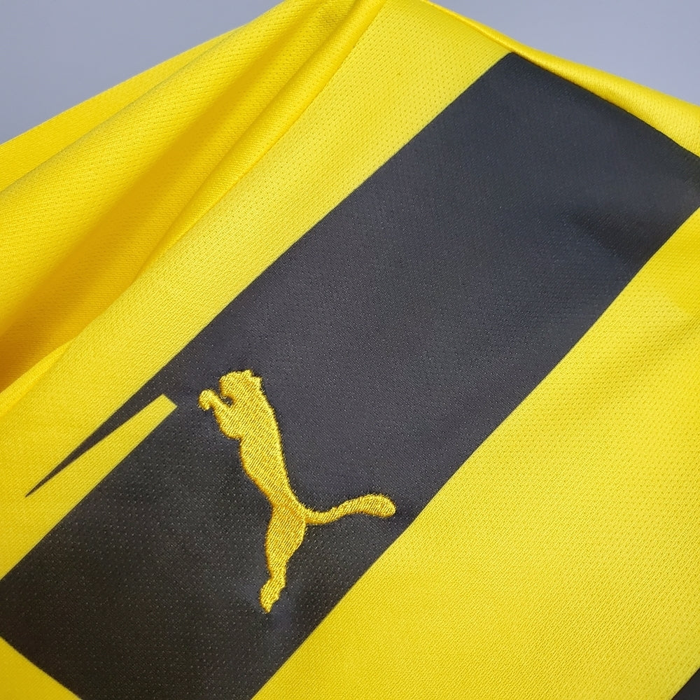 Camisa Borussia Dortmund Retrô 1213 - - Amarela e Preta | Futmantos