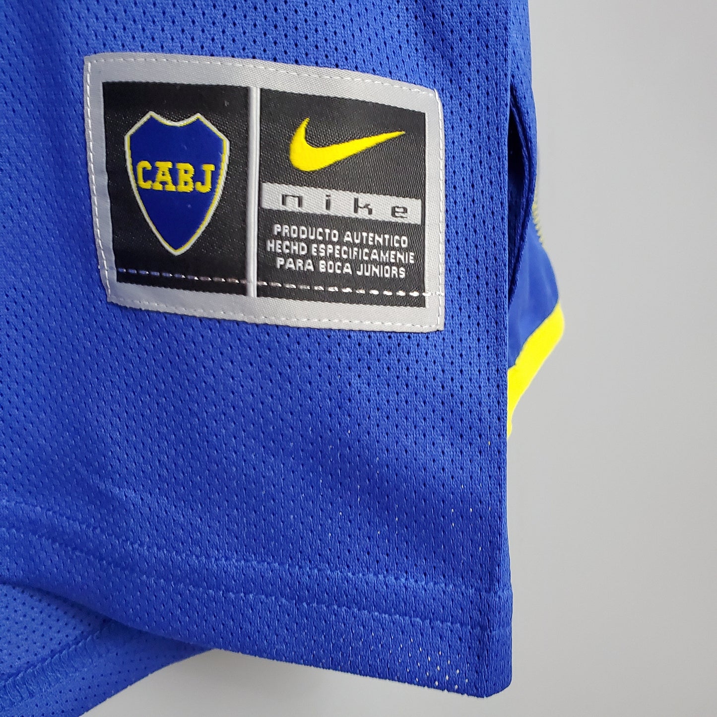Camisa Manga Longa Boca Juniors 03/04 - Azul e Amarelo | Futmantos