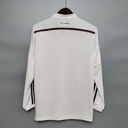 Camisa Manga Longa Real Madrid 14/15 - Branco | Futmantos