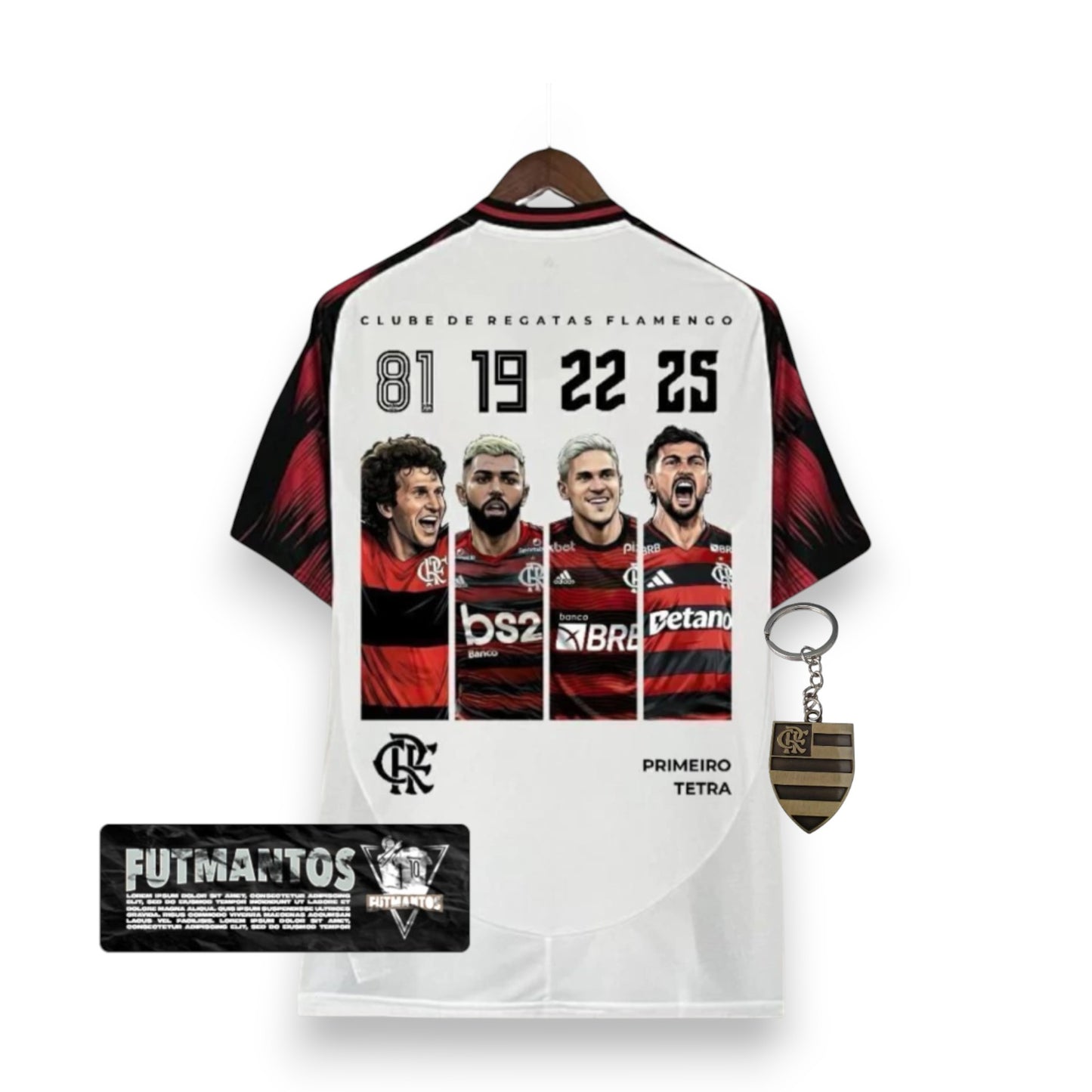 Camisa CRF II 25/26 - TETRA CAMPEÃO | Futmantos