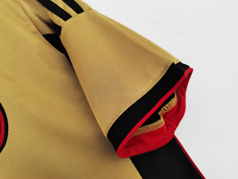 Camisa Milan Retrô 2013/2014 - - Dourado/Preto | Futmantos