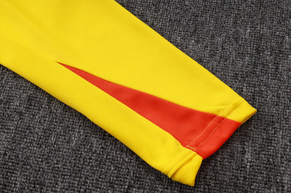 Conjunto Agasalho Brasil amarelo I Futmantos