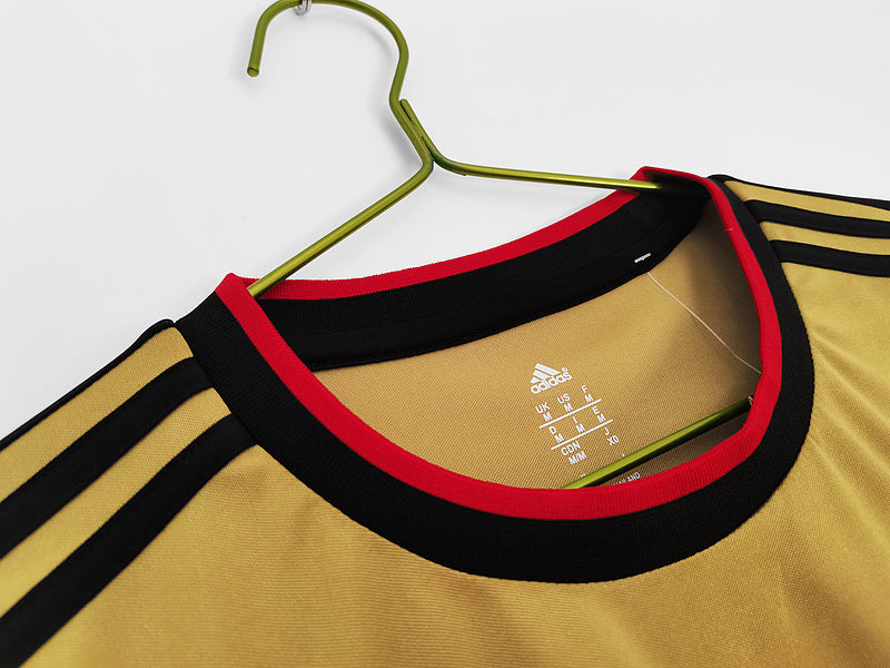Camisa Milan Retrô 2013/2014 - - Dourado/Preto | Futmantos