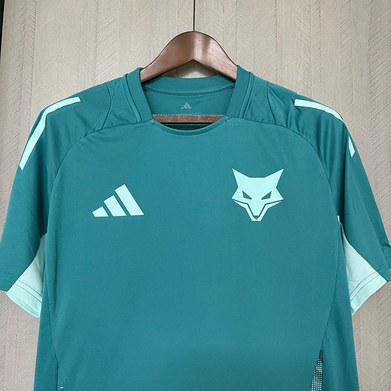Camisa de Treino Cruzeiro I 25/26 Azul Turquesa | FutMantos