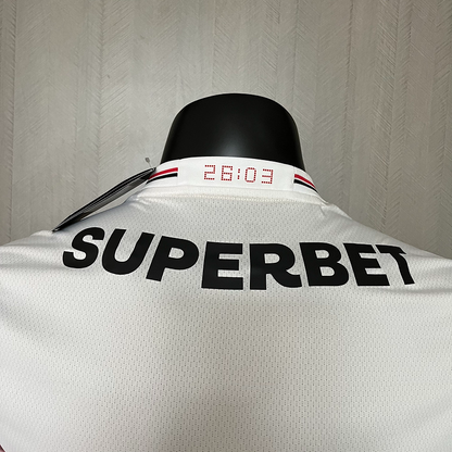 Camisa São Paulo I 25/26 Jogador | Futmantos