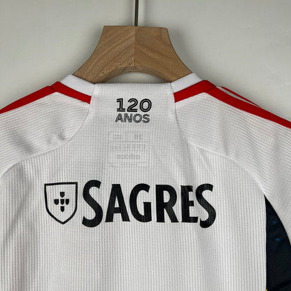 Kit Infantil Benfica 23/24 - Branco | Futmantos