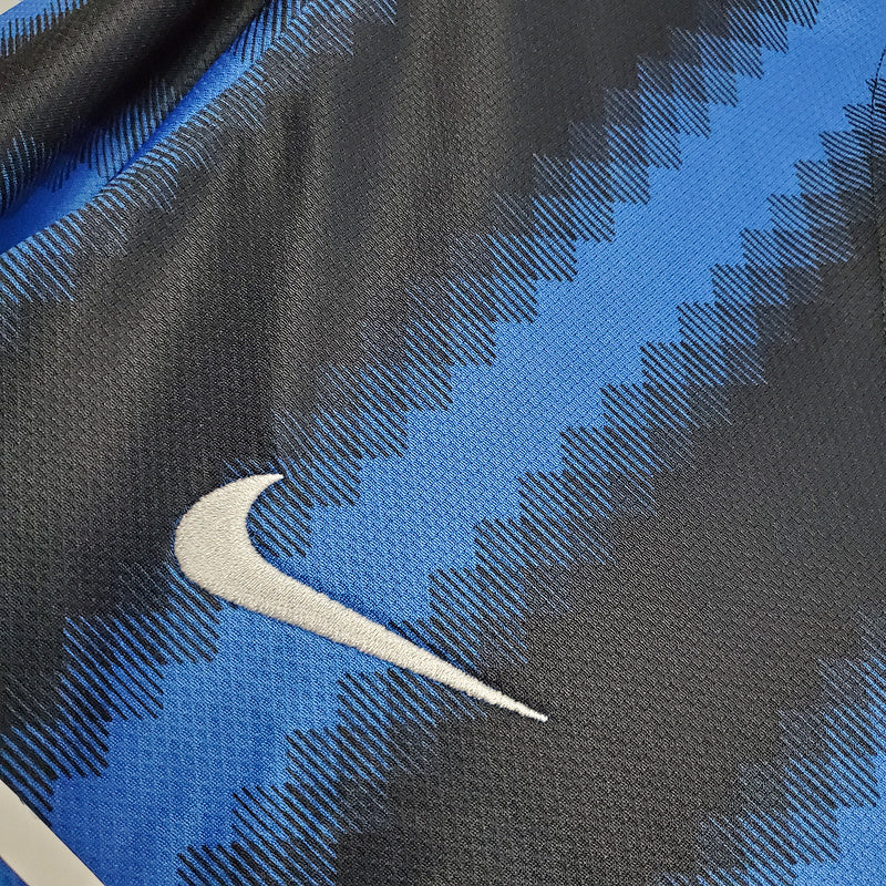 Camisa Inter de Milão Retrô 2010/2011 Azul e Preta  | Futmantos