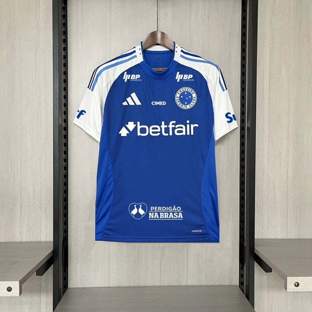 Camisa Cruzeiro l 25/26 Patrocínio | FutMantos