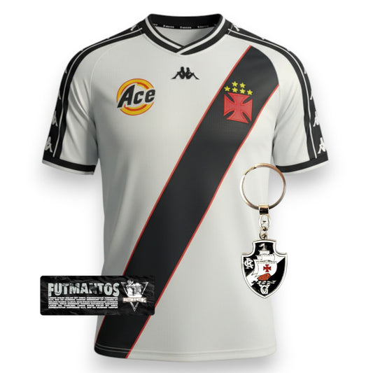 Camisa Vasco Retrô 2000 Branca - | Futmantos