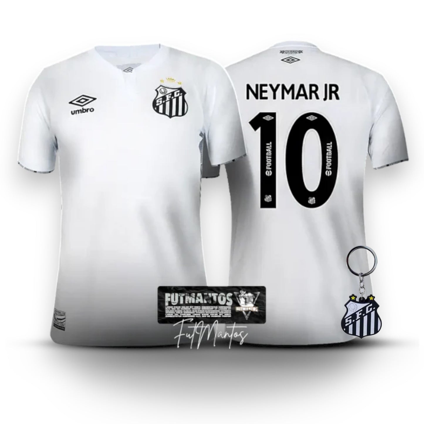 Camisa Santos I 24/25 - Neymar #10 | FutMantos