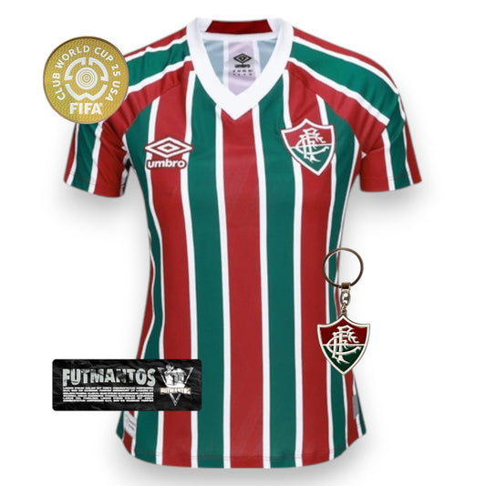 Camisa Fluminense II 25/26 - Super Mundial Feminina | Futmantos
