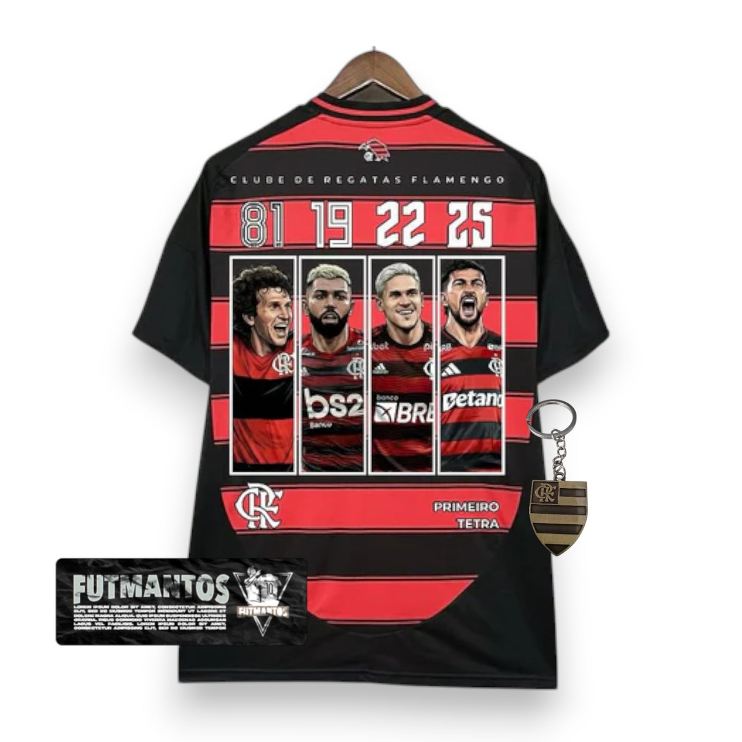 Camisa CRF I 25/26 - TETRA CAMPEÃO | Futmantos