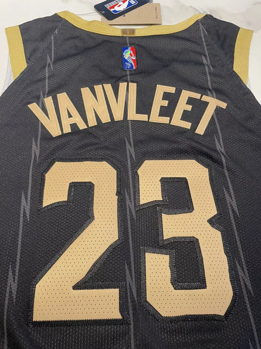 Vanvleet #23 - City Edition Toronto Raptors Authentic Fred NBA