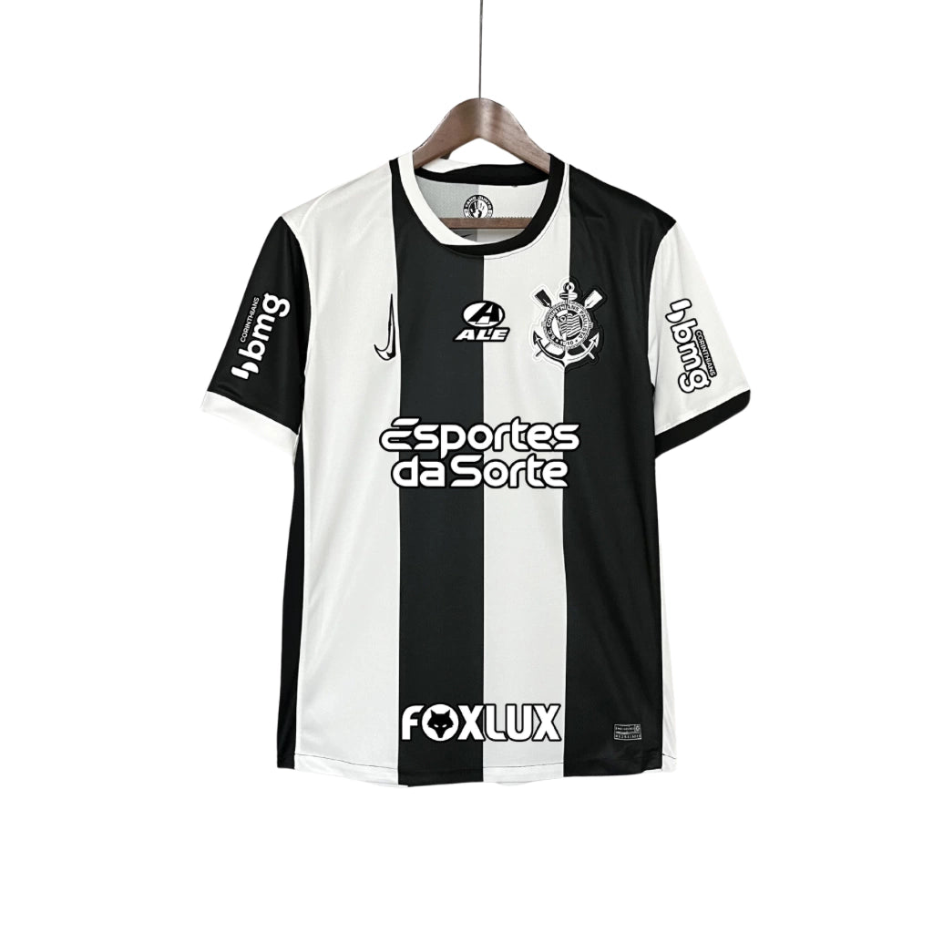 Camisa Corinthians lII 24/25 Masculina Com Patrocínios | Futmantos
